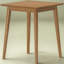 Mid Century Modern Square Side Table, Solid Wood End Table With Non-Toxic Finish, Quick Assembly Accent Table For Living Room, Office, Or Bedroom