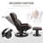 Faux Leather Massage Chair with Ottoman-386279544