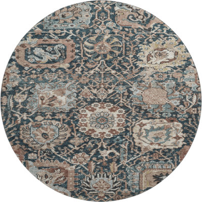 Premium Machine Washable Elize AMF1320 Diamonds Rug