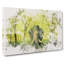 Marvellous Elephant in a Green Forest Watercolour - Wrapped Canvas-56637834