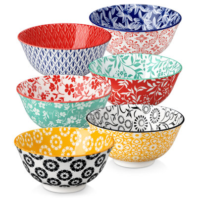 Ceramic Bowl 6-piece Set