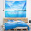 Petites rochers en tapisserie bleu mer baratti bay-28509868