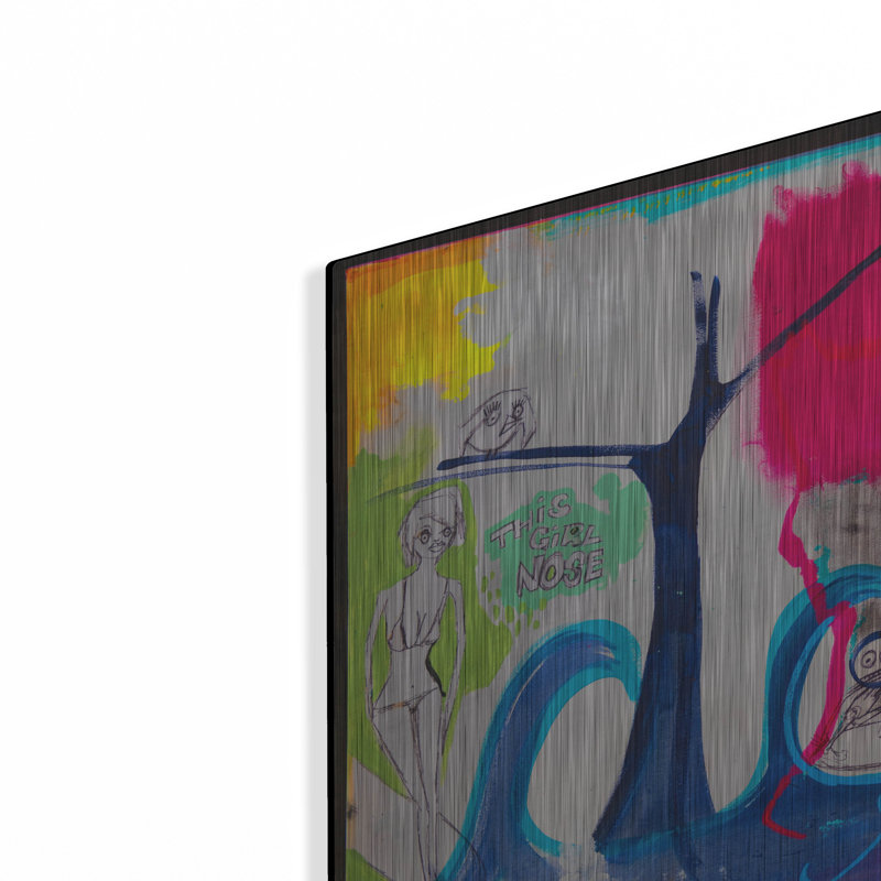 «1111 Dougie Digs Through» par Zwart, H 12 po x l 16 po