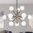 Arisai Andreau 12-Light Dimmable Sputnik Sphere Chandelier-80314064-80314066