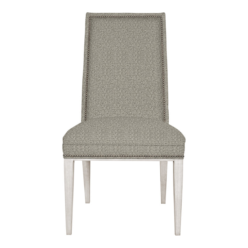 Hanover By Michael Weiss Upholstered Dining Chair, Yes, Tuck Graphite, Casa Blanca