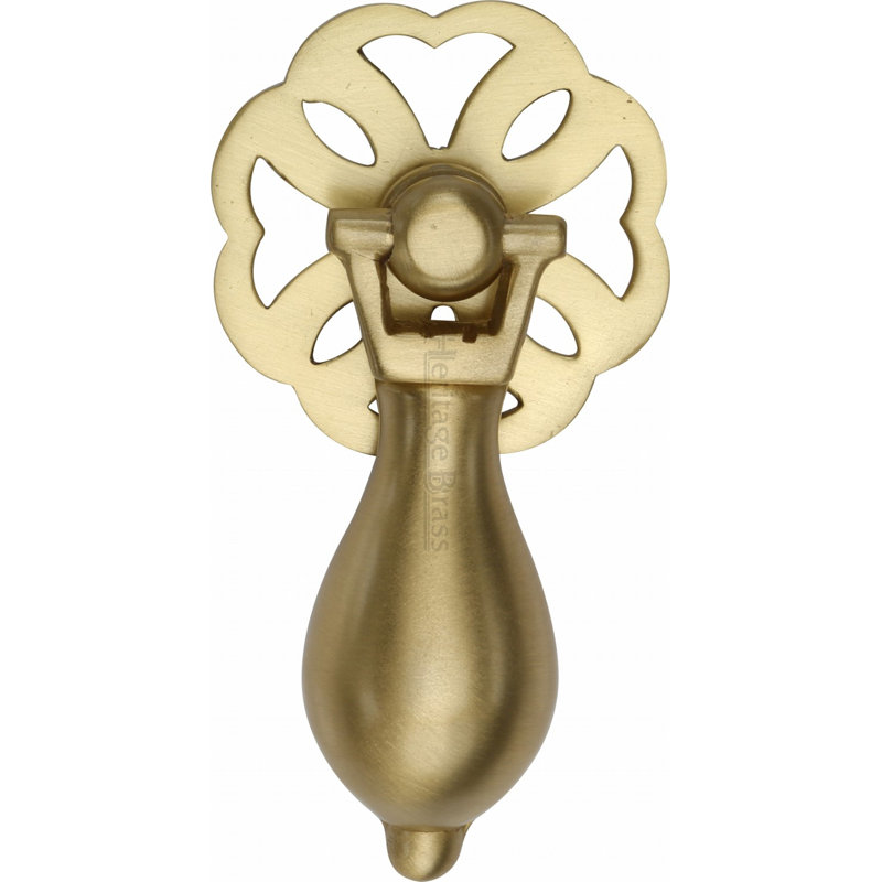 Heritage Brass Heritage Cabinet Pull, Satin Brass