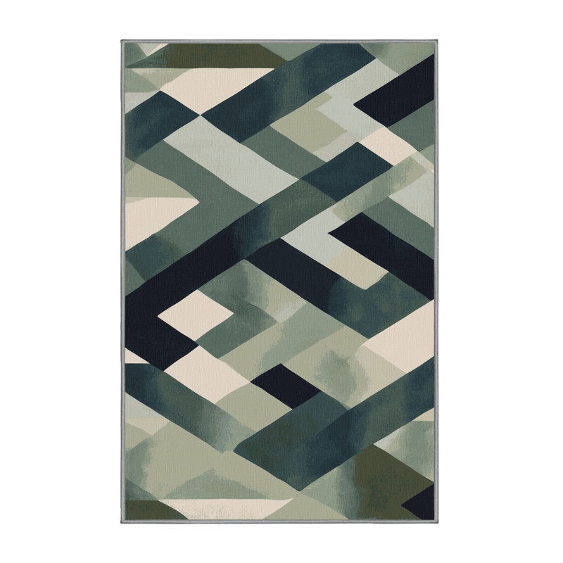 Celestial Maze Rug, Rectangle 2' x 3'