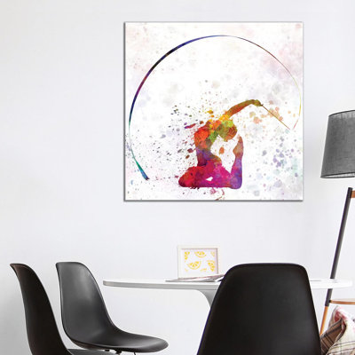 Rhythmic Gymnastics I by Paul Rommer - Wrapped Canvas Painting