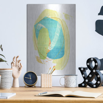 «Wretti Studio ™« Confetti No 1 »par Suzanne Nicoll, art mural en métal