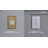 Radiant 6-Gang Decorator Rocker Screwless Wall Plate-39722334