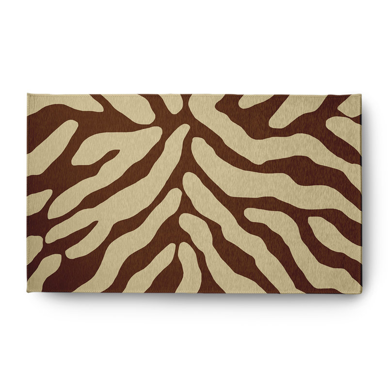 Chenille Abstract Indoor Rug, Rectangle 3' x 5'