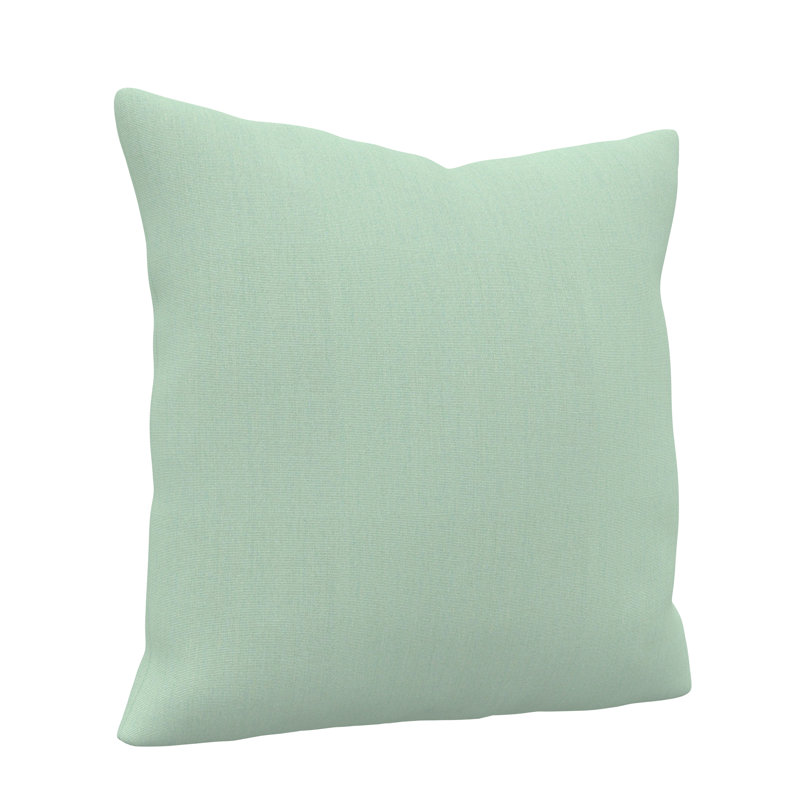 Gabi Sunbrella® Indoor/Outdoor Throw Pillow, Square 24", Canvas Spa Sunbrella® Canvas
