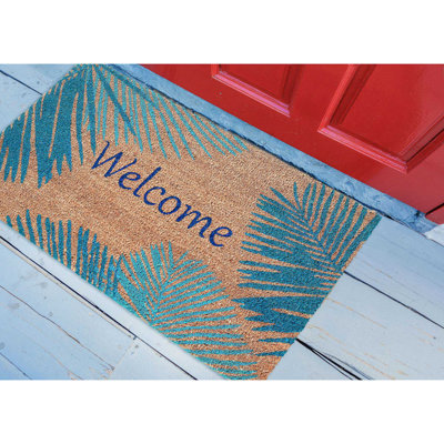 Fair Non-Slip Floral Doormat