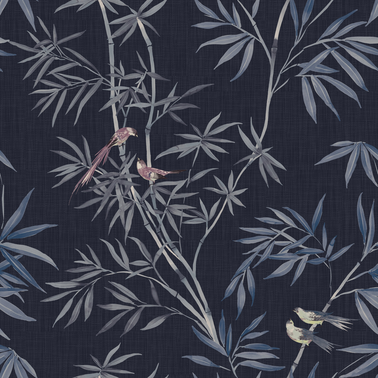 Fowkes Self-Adhesive Wallpaper Roll, Nightfall