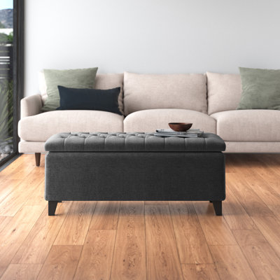 Banc de rangement capitonné Maniscalco