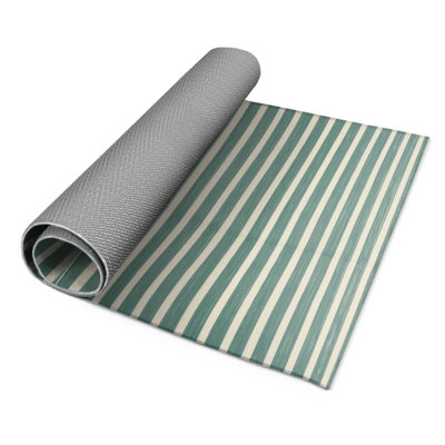 Tapis intérieur / extérieur gris HorizontalStripes