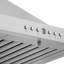 36" 400 CFM Convertible Wall Mount Range Hood in Brushed Stainless Steel