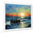 White Picture Framed