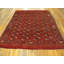 Rustic Bokara Design Antique Tekke Allover Tribal Geometric Turkmen Rug