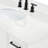 ARIEL Kellie Single Sink Bathroom Vanity with Carrara Quartz Top-99405089-124984831