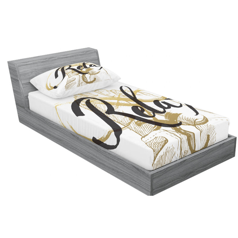 Microfiber Sheet Set, Twin XL Sheet Set with Fitted Sheet