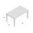 Alexa-Mae 6-Person Solid Wood Four-Leg Dining Set-1786360662