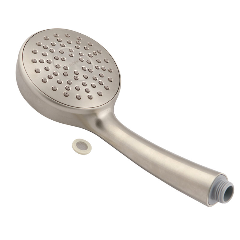 Single Function  Rain Shower Head, Brushed Nickel