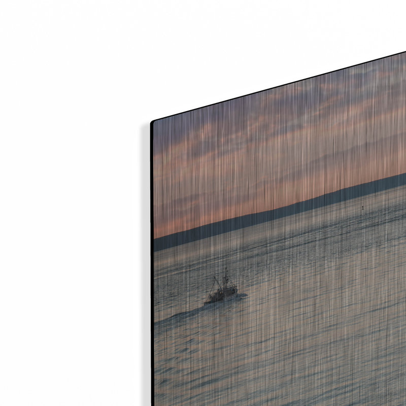 Mur en métal «Passing Through The Narrows» par Rick Berk, H 24 po x l 36 po