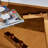 Eglina Glass Top Metal Base Dining Table