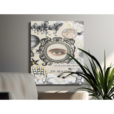 Cray Wrapped Canvas Print Set