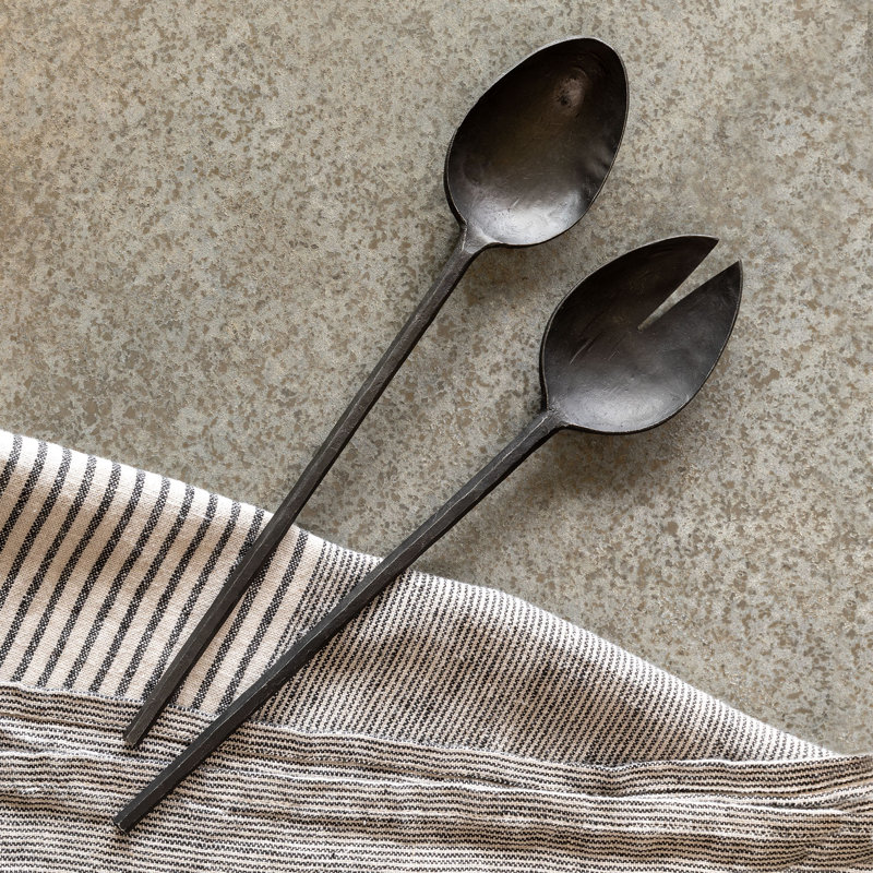 2 - Piece Iron Flatware Set - Service for 1