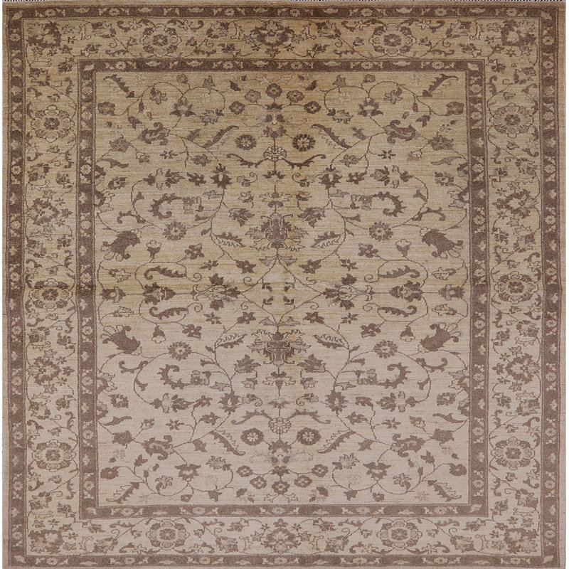 Skaket Oriental Indoor Rug, Square 4'