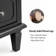 Amberlyn 27.2'' H Traditional  2-Drawer Nightstand with Built-In Outlets and Solid Wood Legs and Open Shelve (Set of 2)