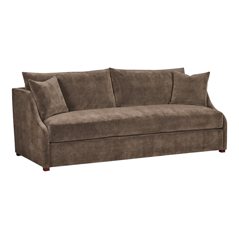 Cora Bench Seat Sofa, Nadia Earth 100% Polyester