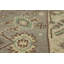 Tapis gris en laine gris Oushak 3 x 5