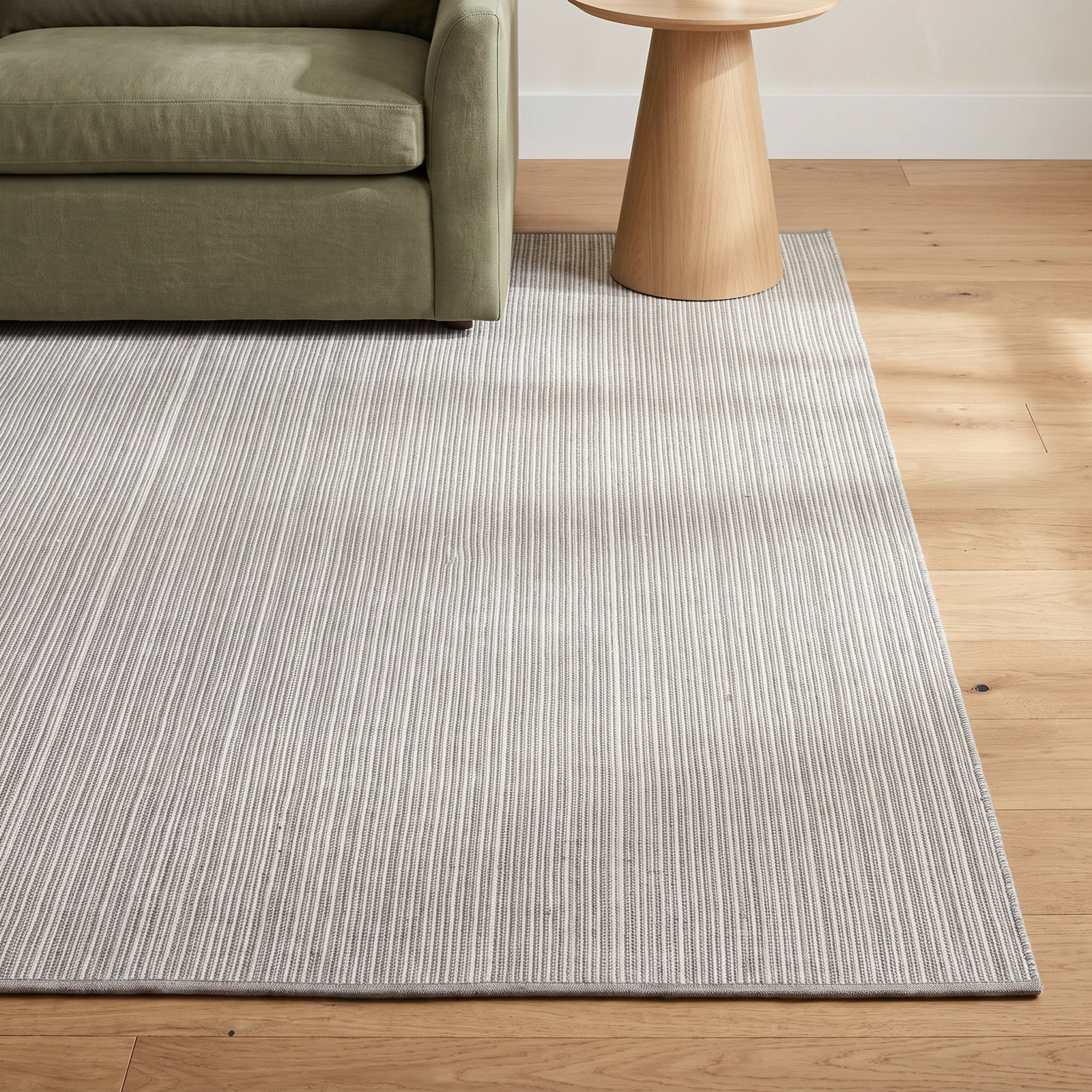 Chandlee Hand-Woven Striped Outdoor Rug, Rectangle 9'6" x 13'6"