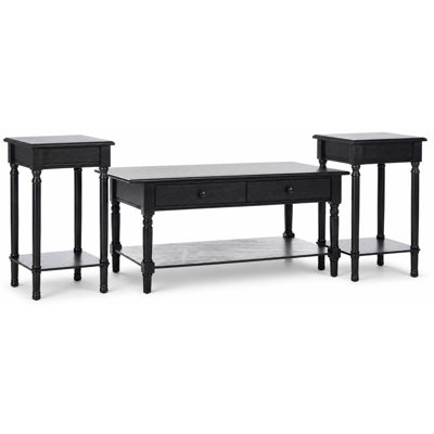 Davesha 3-Piece Living Room Table Set