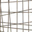 Décoration murale en métal noir vieilli