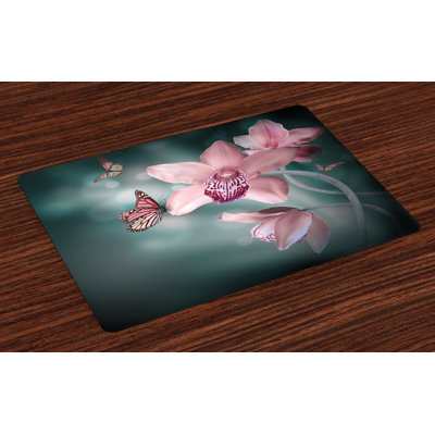 Ravenden Flower Butterfly Placemat