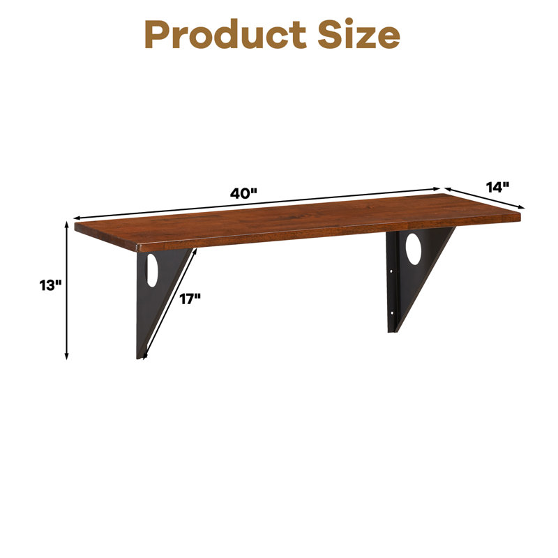 Stephan Metal Base Floating Desk