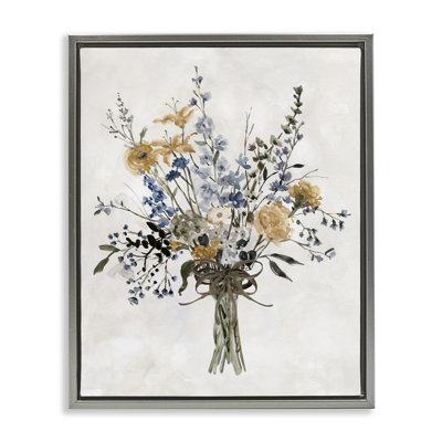 Cadre flottant Delicate Botanicals Bushel, design par Carol Robinson