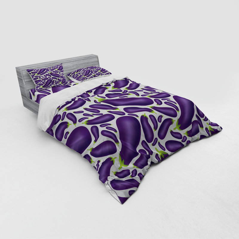Farmhouse / Country Polyester Duvet Cover, Queen Duvet Cover + 3 Additional Pieces