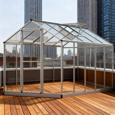 Greenhouse With Roof Vent