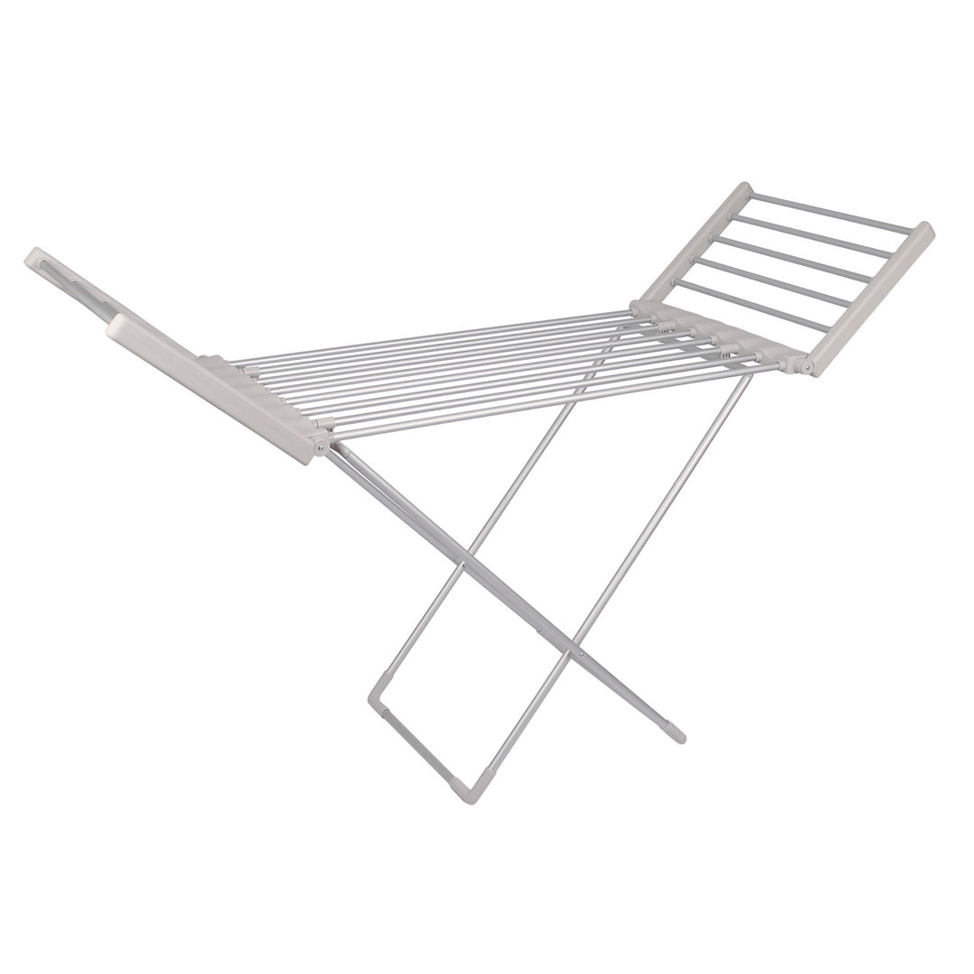 Harbour Housewares Electric Heated Clothes Airer - 50Hz 220W - Silver - Silver - Image 7