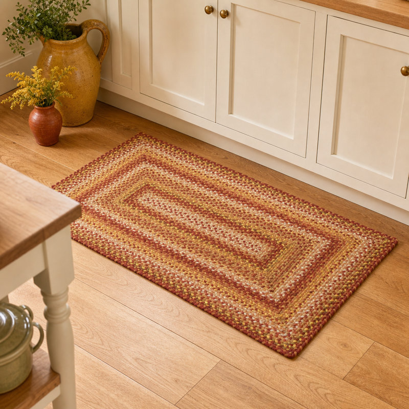 Tapis ivoire / gris Birch, Rectangle 3 pi x 5 pi