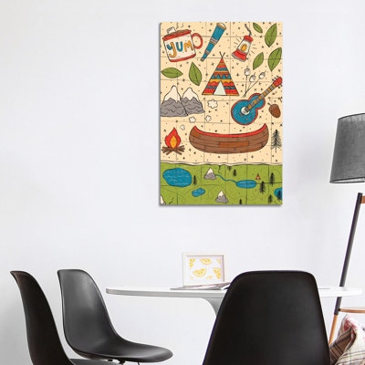 Everyday Big Adventure II by Lisa Barlow - Wrapped Canvas Print