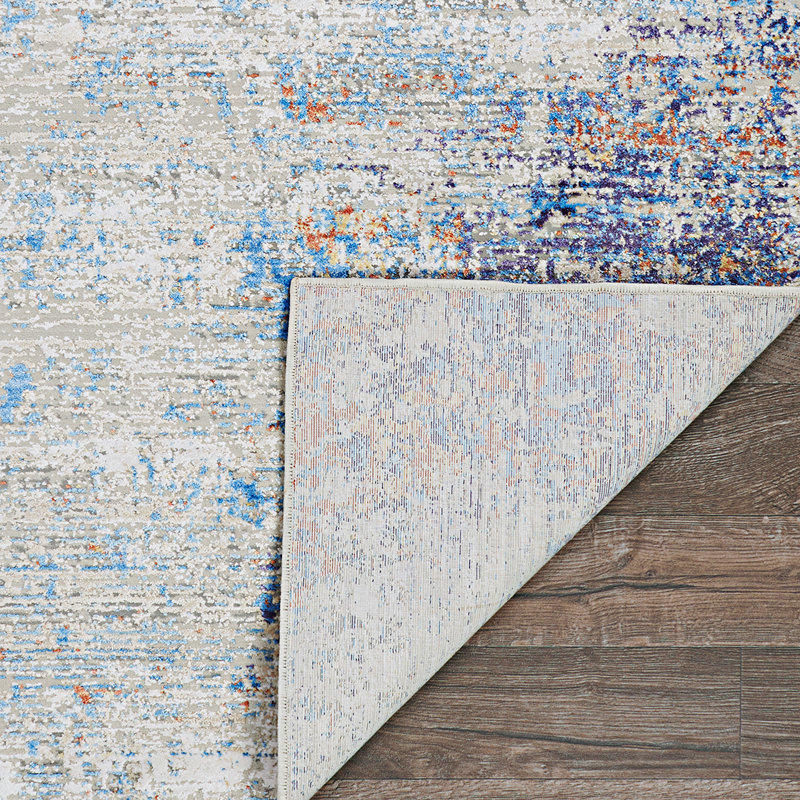 Atanasa Abstract Indoor Rug, Rectangle 3'11" x 5'6"