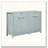 Modern Wave-Pattern Sideboard with 2 Drawers, 4 Doors, and Adjustable Shelves-278547862
