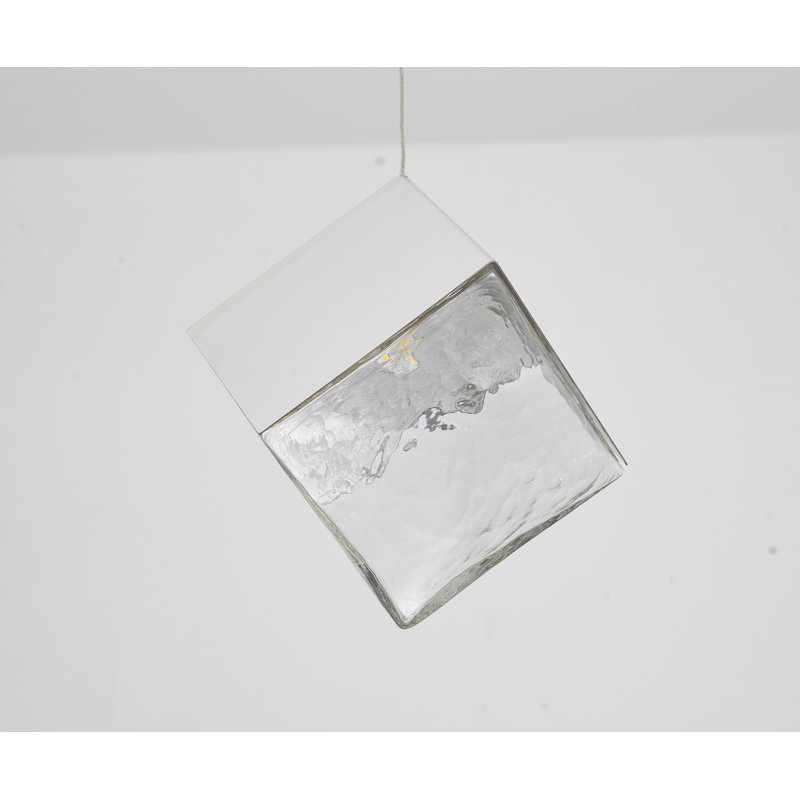 Luminaire suspendu moderne 1 lumière , Chrome