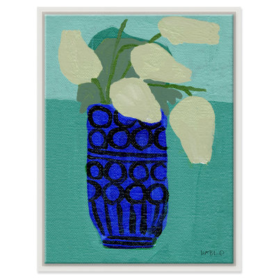 Still Life Framed Painting Canvas by Susan Hable